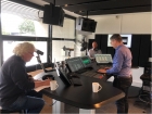 Hans Peter en Carl in de studio